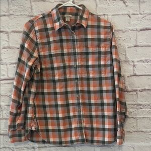 L.L. Bean Multicolor Plaid Shirt